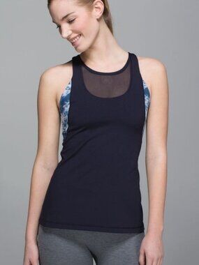 Lululemon Mesh With Me Tank
